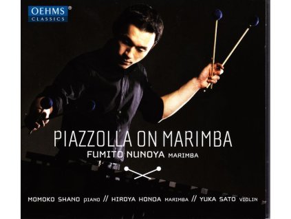 Fumito Nunoya - Piazzolla On Marimba (CD)