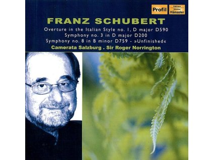 Franz Schubert (1797-1828) - Symphonien Nr.3 & 8 (CD)