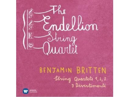 Benjamin Britten (1913-1976) - Streichquartette Nr.1-3 (CD)