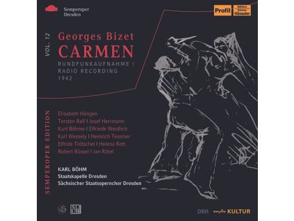 Georges Bizet (1838-1875) - Carmen (in deutscher Sprache) (CD)