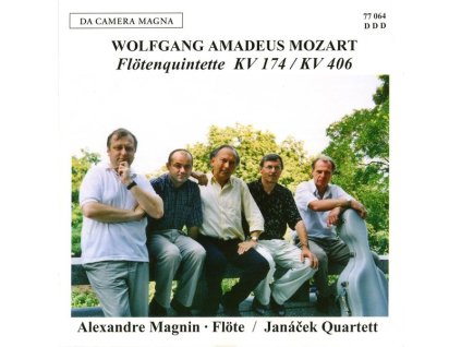 Wolfgang Amadeus Mozart (1756-1791) - Flötenquintette nach KV 174 & 406 (CD)