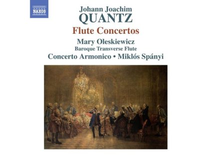 Johann Joachim Quantz (1697-1773) - Flötenkonzerte in c-moll,d-moll,G-Dur,a-moll (CD)