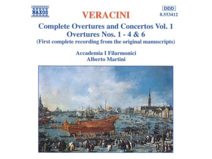 Francesco Maria Veracini (1690-1768) - Sämtliche Ouvertüren & Konzerte Vol.1 (CD)