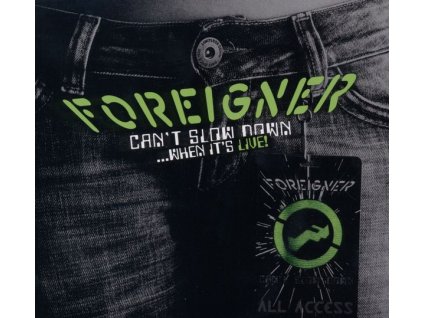 Foreigner - Can't Slow Down...When It's Live! (CD)