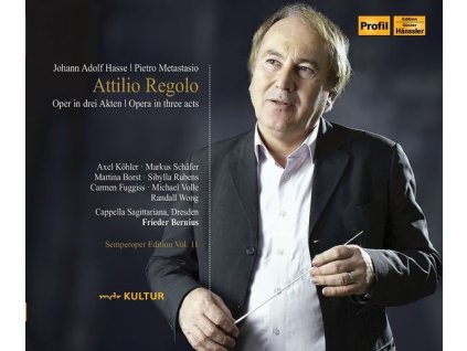 Johann Adolph Hasse (1699-1783) - Attilio Regolo (CD)