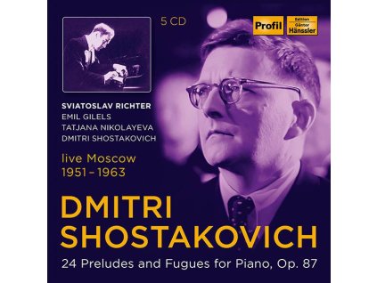 Dmitri Schostakowitsch (1906-1975) - Präludien & Fugen op.87 Nr.1-24 (CD)