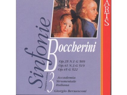 Luigi Boccherini (1743-1805) - Symphonien G.509,519,522 (CD)
