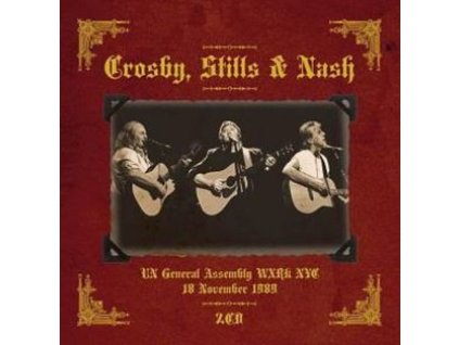 Crosby, Stills & Nash - United Nations General Assembly Hall, New York, November 18,1989 (CD)