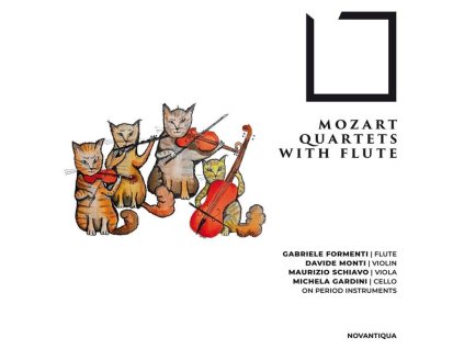 Wolfgang Amadeus Mozart (1756-1791) - Flötenquartette Nr.1-4 (CD)