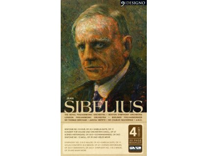Jean Sibelius (1865-1957) - Symphonien Nr.1,2,4,5 (CD)