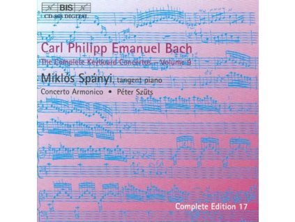 Carl Philipp Emanuel Bach (1714-1788) - Sämtliche Cembalokonzerte Vol.9 (CD)