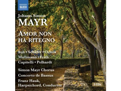 Johann Simon (Giovanni Simone) Mayr (1763-1845) - Amor non ha ritegno (Opera semiseria in 2 Akten) (CD)