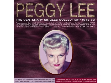 Peggy Lee (1920-2002) - The Centenary Singles Collection 1945 - 1962 (CD)