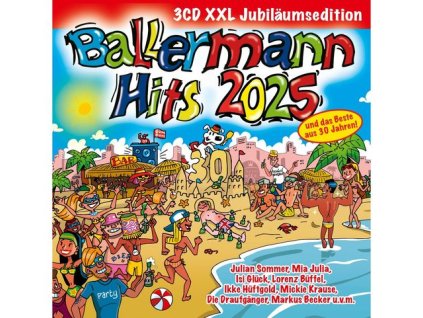 Ballermann Hits 2025 - XXL Jubiläumsversion (CD)