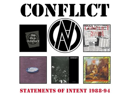 Conflict - Statements Of Intent 1988 - 1994 (CD)