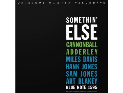 Cannonball Adderley (1928-1975) - Somethin' Else (Limited Numbered Edition) (Hybrid-SACD) (SACD)