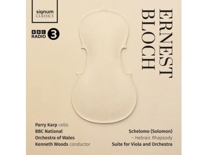 Ernest Bloch (1880-1959) - Suite für Viola & Orchester (Version für Cello & Orchester) (CD)