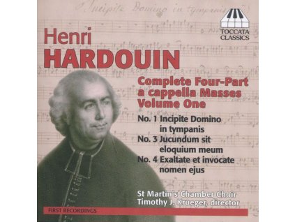 Henri Hardouin (1727-1808) - Sämtliche 4-stimmige Messen a capella Vol.1 (CD)