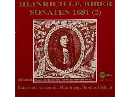 Heinrich Ignaz Biber (1644-1704) - Violinsonaten Nr.1,4,7,8 (1681) (CD)