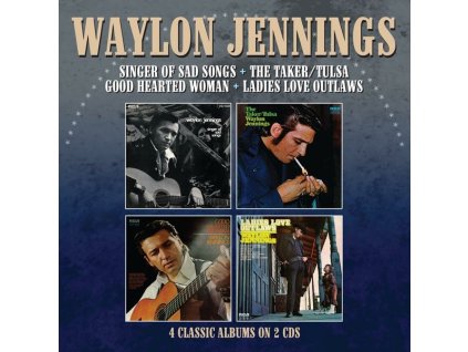 Waylon Jennings - 4 Classic Albums On 2 CDs (CD)