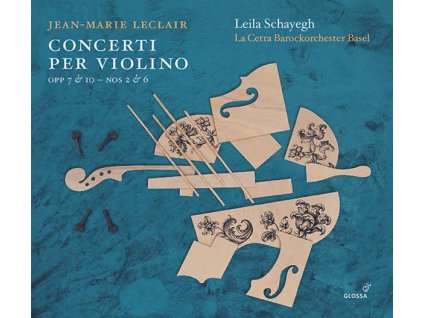 Jean-Marie Leclair (1697-1764) - Violinkonzerte op.7 Nr.2 & 6;op.10 Nr.2 & 6 (CD)
