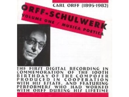 Carl Orff (1895-1982) - Schulwerk Vol.1 (CD)