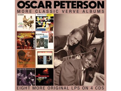 Oscar Peterson (1925-2007) - More Classic Verve Albums (8LPs auf 4 CDs) (CD)