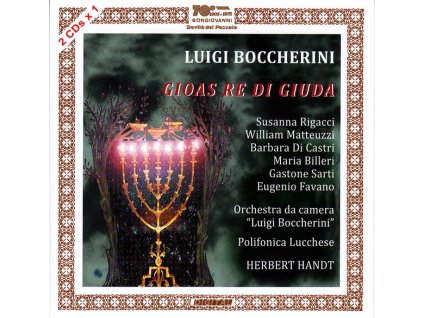 Luigi Boccherini (1743-1805) - Gioas Re di Giuda (CD)