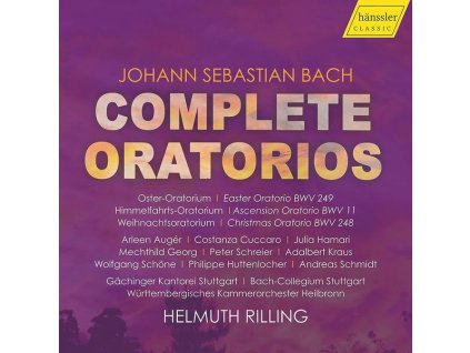 Johann Sebastian Bach (1685-1750) - Helmuth Rilling - Complete Bach Oratorios (CD)