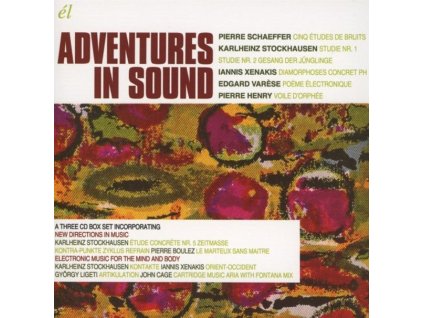 Karlheinz Stockhausen (1928-2007) - Adventures In Sound (CD)