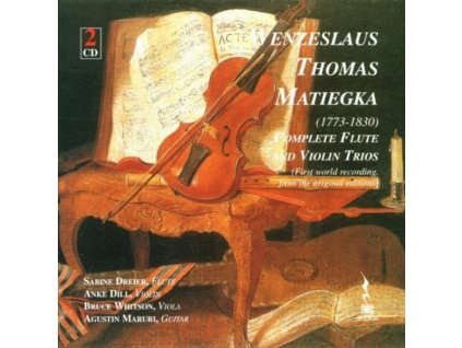 Wenzeslaus Matiegka (1773-1830) - Grand Trios op.9 & 24 für Violine,Viola & Gitarre (CD)