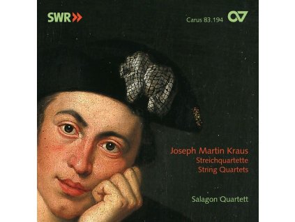 Joseph Martin Kraus (1756-1792) - Streichquartette op.1 Nr.2,3,6 (CD)