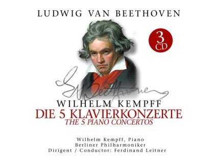 Ludwig van Beethoven (1770-1827) - Klavierkonzerte Nr.1-5 (CD)