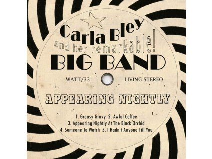 Carla Bley (1936-2023) - Appearing Nightly (CD)