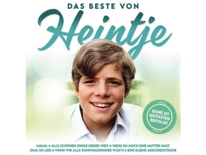 Hein Simons (Heintje) - Das Beste von Heintje: Seine 20 größten Erfolge (CD)