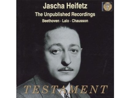Jascha Heifetz - Unpublished Recordings (CD)
