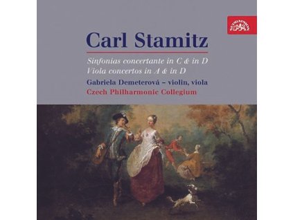 Carl Stamitz (1745-1801) - Sinfonie concertante in C & D für Violine,Viola,Orchester (CD)