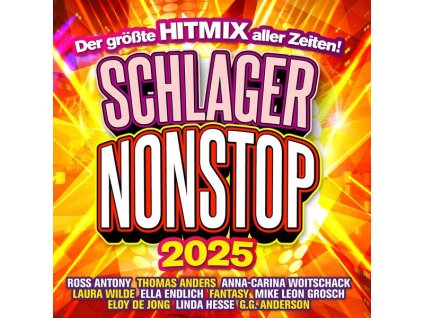 Schlager Nonstop 2025: Der größte Hitmix aller Zeiten! (CD)