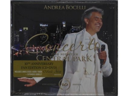 Andrea Bocelli - Concerto: One Night In Central Park (10th Anniversary) (CD)
