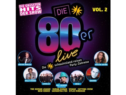 Die 80er Live Vol. 2: Die größten Hits der Show (CD)