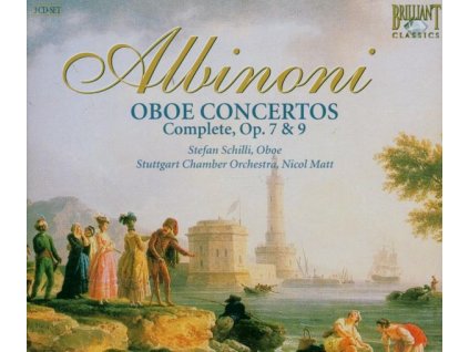 Tomaso Albinoni (1671-1751) - Oboenkonzerte op.7 Nr.2,3,5-9,11,12 (CD)