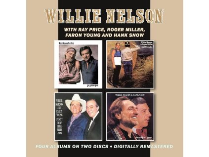 Willie Nelson - San Antonio Rose / Old Friends/Brand On My Heart / Funny How Time Slips Away (CD)