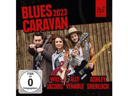 Will Jacobs, Ally Venable & Ashley Sherlock - Blues Caravan 2023 (CD)