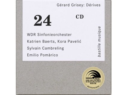 Gerard Grisey (1946-1998) - Derives für großes Orchester & kleines Ensemble (CD)