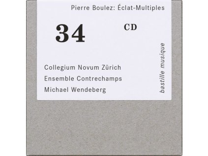 Pierre Boulez (1925-2016) - Eclat-Multiples (CD)