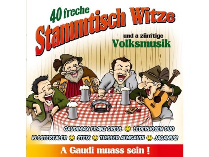 Various Artists - 40 freche Stammtisch Witze (CD)