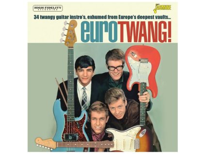 Eurotwang!: 34 Twangy Guitar Instros Exhumed From (CD)