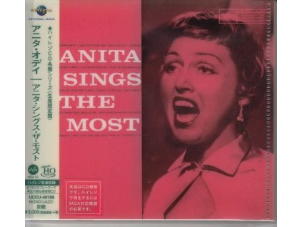 Anita O'Day (1919-2006) - Anita Sings The Most (UHQ-CD/MQA-CD) (Reissue) (Limited Edition) (CD)