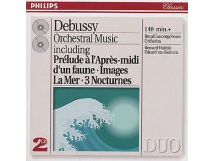 Royal Concertgebouw Orchestra - Debussy - Orchestral Music - Images - La Mer - 3 Nocturnes Etc. CD