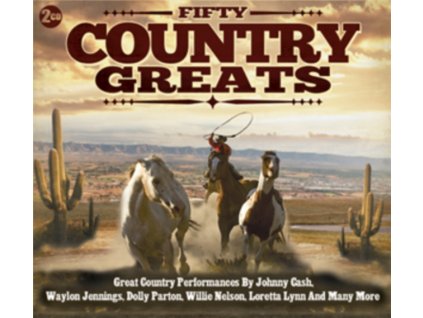 Various Artists - Fifty Country Greats CD